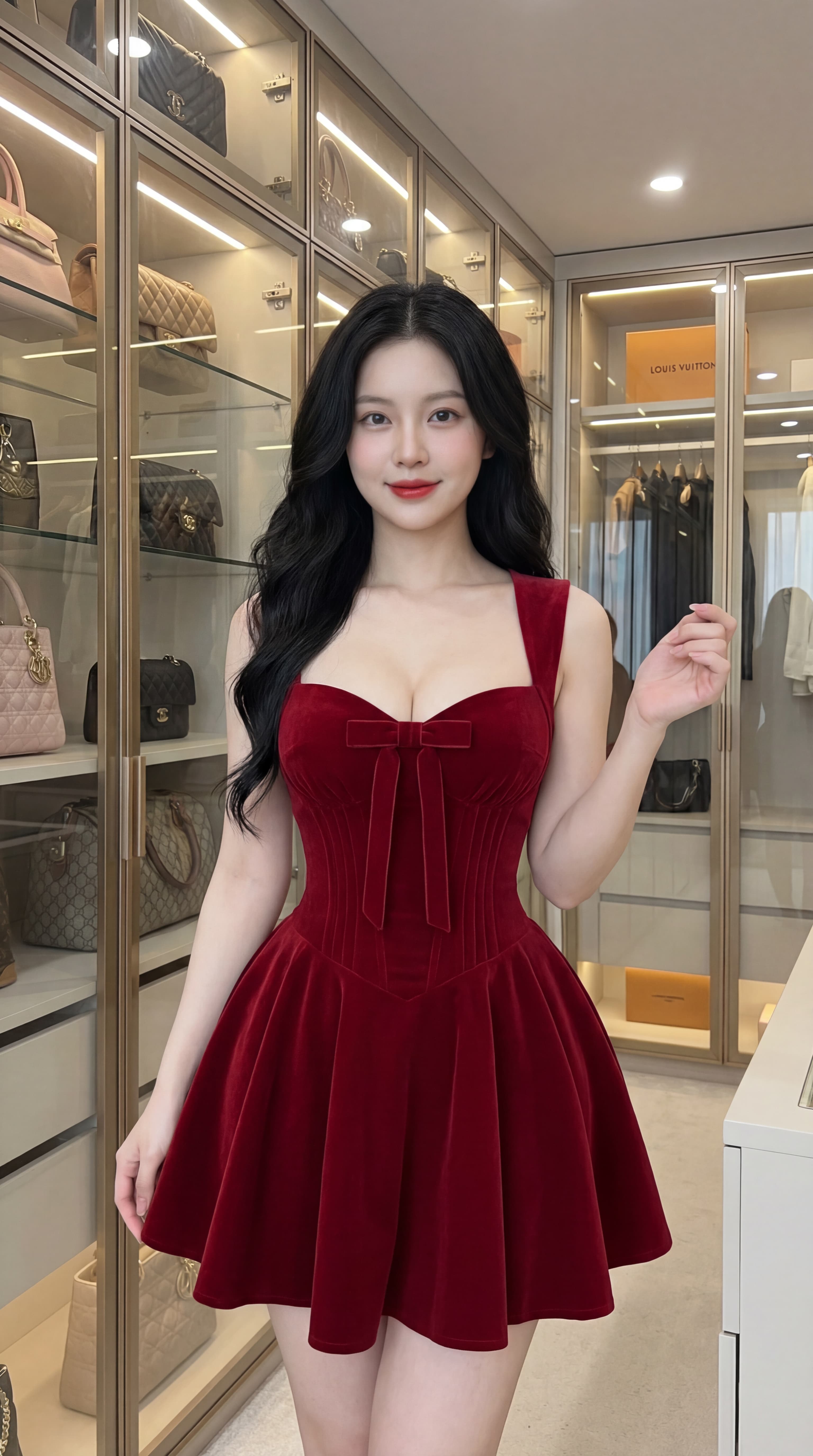 Tạo video cô gái nhảy