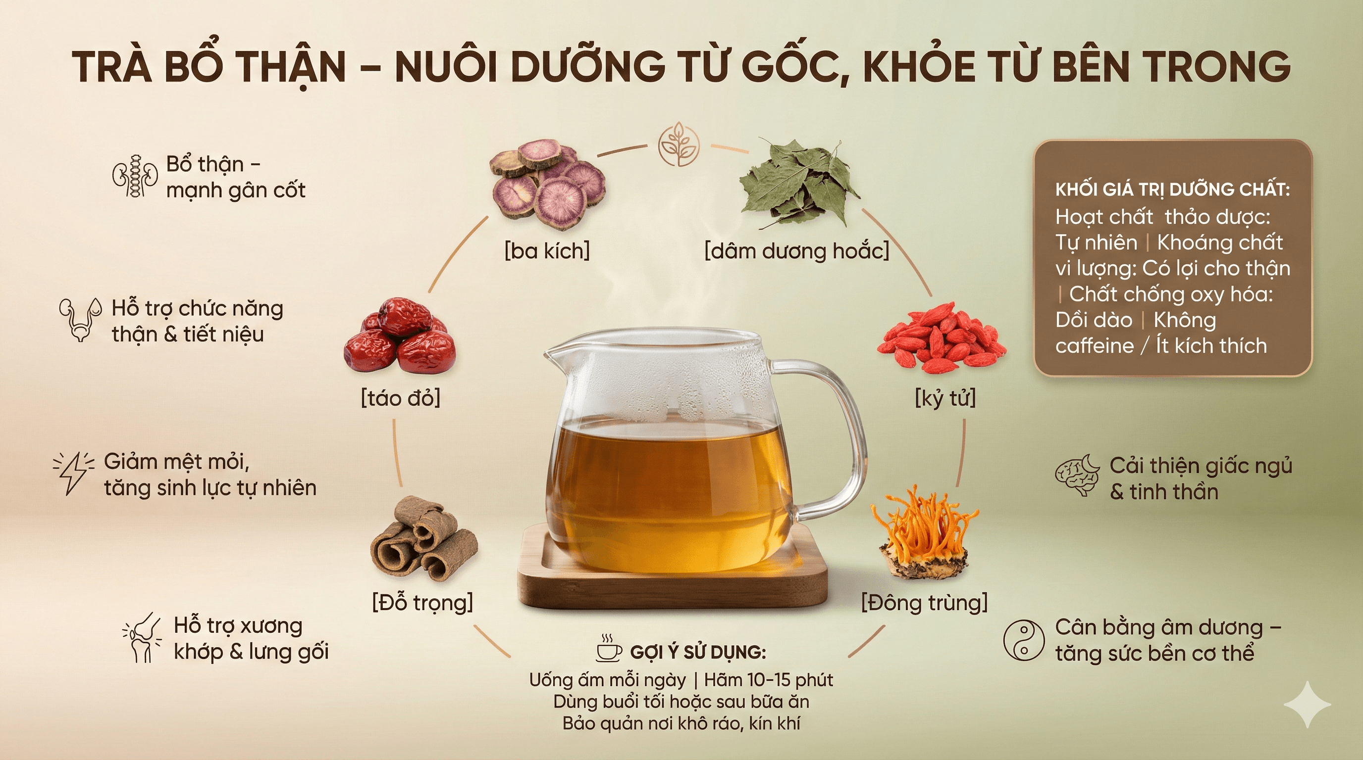 PROMPT INFOGRAPHIC SẢN PHẨM SỨC KHỎE – AI AUTO-GENERATE LỢI ÍCH
